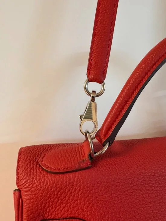 Hermès Kelly 32 leather handbag 1000% Authentic!! - Picture 4 of 6